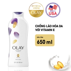 Sữa tắm Olay dưỡng da nhiều mùi hương 650ml
