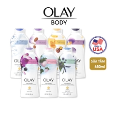 Sữa tắm Olay dưỡng da nhiều mùi hương 650ml