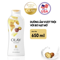 Sữa tắm Olay dưỡng da nhiều mùi hương 650ml