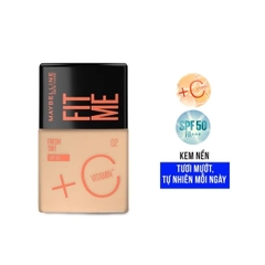 Kem Nền Fit Me Tint C Tươi Mướt Chống Nắng với Vitamin C & SPF50 Maybelline New York  30ml