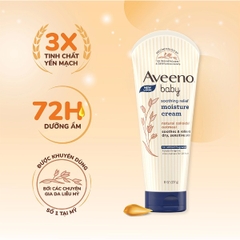 Kem Dưỡng Aveeno Baby Cho Da Khô Và Nhạy Cảm 227g - Xanh Đậm