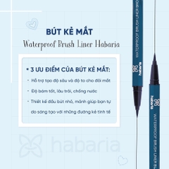 Dạ Kẻ Mắt Habaria Waterproof Brush Liner 1g