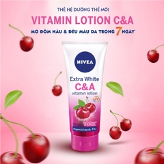 Sữa Dưỡng Thể Nivea Extra White C&A Vitamin Lotion Dưỡng Trắng & Đều Màu Da 180ml