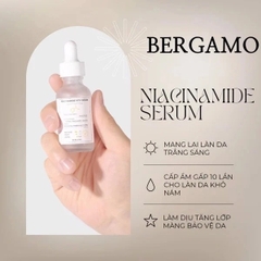 Serum Bergamo Niacinamide 10% + Zinc PCA 10Pm, Serum Giảm Mụn, Seurm Mờ thâm, Serum Thu Nhỏ Lỗ Chân Lông 30ml