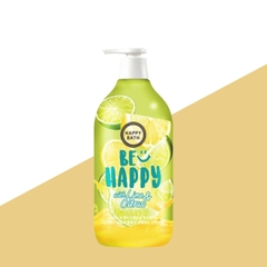 Sữa Tắm Happy Bath Be Happy with Lime & Citrus 900g