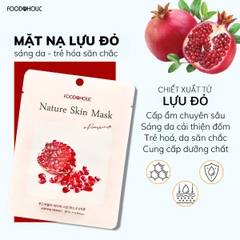 Combo 10 Mặt Nạ Foodaholic Nature Skin Mask Dưỡng Ẩm, Giảm Mụn, Trắng Da 23gx10