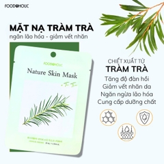 Combo 10 Mặt Nạ Foodaholic Nature Skin Mask Dưỡng Ẩm, Giảm Mụn, Trắng Da 23gx10