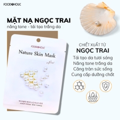 Mặt Nạ Foodaholic Nature Skin Mask, Mặt Nạ Dưỡng Ẩm, Mặt Nạ Giảm Mụn, Mặt Nạ Trắng Da 23g