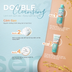 Nước Tẩy Trang SENZ Cấp Ẩm, Sạch Sâu, Sáng Da Micellar Water 250ml - CÁM GẠO