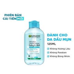 Nước tẩy trang Garnier Cho Da Dầu Mụn Salicylic BHA Micellar 400ml