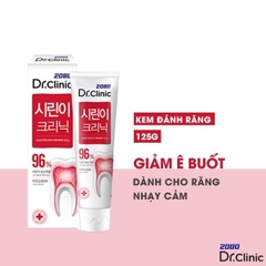 Kem Đánh Răng DR.CLINIC Giúp Làm Trắng Răng , Đánh Bay Mảng Bám , Giữ Răng Chắc Khỏe 110g