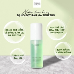 Toner Tạo Bọt Tenzero Bubble Toner, Nước Hoa Hồng Tạo Bọt Giảm Mụn 140ml