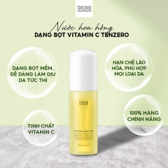 Toner Tạo Bọt Tenzero Intense Bubble Toner Giúp Sáng Da Mờ Thâm Nám 140ml