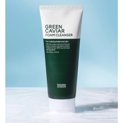Sữa Rửa Mặt Chiết Xuất Rong Nho Tenzero Green Caviar Foam Cleanser Thu Nhỏ Lỗ Chân Lông 180g