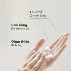 Sữa Rửa Mặt Chiết Xuất Rong Nho Tenzero Green Caviar Foam Cleanser Thu Nhỏ Lỗ Chân Lông 180g