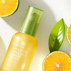 Serum Quýt Xanh Trắng Da Mờ Thâm Nám Bergamo Green Tangerine Vita Shine Dark Spot Serum 50ml - 50ml + Tặng 10ml