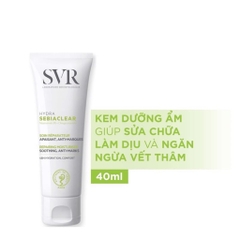 Kem Dưỡng Ẩm SVR Giảm Thâm Mụn Cho Da Dầu Sebiaclear Hydra 40ml