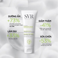 Kem Dưỡng Ẩm SVR Giảm Thâm Mụn Cho Da Dầu Sebiaclear Hydra 40ml