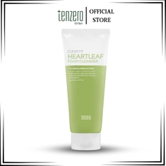 Sữa Rửa Mặt Chiết Xuất Rau Diếp Cá Tenzero Clear Fit Heartleaf Foam Cleanser Dành Cho Da Mụn 180g