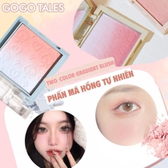 Bảng Phấn Mắt Kèm Phấn Má 2 In 1 Quả Đào Gogo Tales