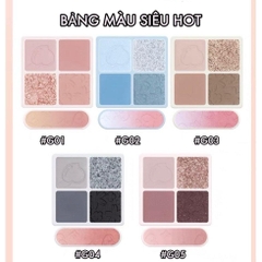 Bảng Phấn Mắt Kèm Phấn Má 2 In 1 Quả Đào Gogo Tales