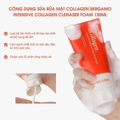 Sữa Rửa Mặt Bergamo  Intensive Cleanser Foam 120ml