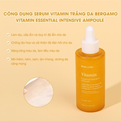 Serum Bergamo Vitamin  Essential Intensive Ampoule 150ml - VÀNG