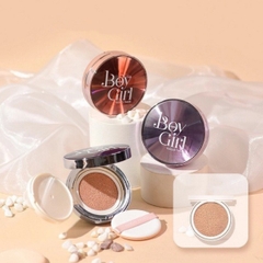Phấn Nước Gogo Tales Glazed Soft Air Boy Girl Cushion Dưỡng Ẩm Che Khuyết Điểm Kèm Lõi Thay Thế 13gx2