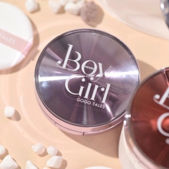 Phấn Nước Gogo Tales Glazed Soft Air Boy Girl Cushion Dưỡng Ẩm Che Khuyết Điểm Kèm Lõi Thay Thế 13gx2