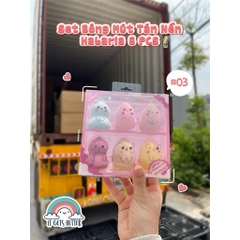 Set 6 Bông Mút Trang Điểm Habaria