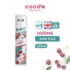 Dầu Gội Khô Batiste Dry Shampoo 200ml