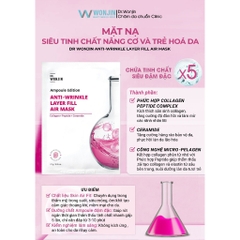Combo 10 Mặt Nạ Wonjin Cấp Ẩm, Làm Dịu, Cung Cấp Collagen (27g/ 30g x 10 miếng)