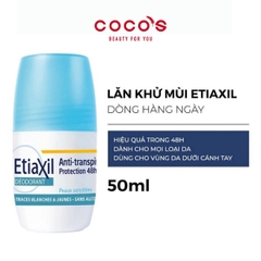 Lăn Khử Mùi Etiaxil Detranspirant Traitement RollOn, lăn Etiaxil, Xịt Khử Mùi Chân Ngăn Mùi (15ml/50ml)