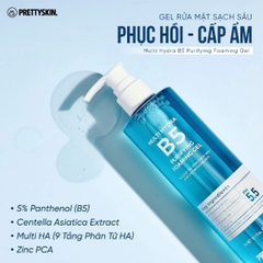 Sữa Rửa Mặt Pretty Skin Multi Hydra B5 Purifying Foaming Gel Dạng Gel Mọi Loại Da 300ml