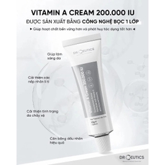 Kem Dưỡng Trẻ Hoá Và Căng Mịn Da DrCeutics Vitamin A 200.000 IU 35g/50g