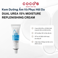 Kem Dưỡng Ẩm DrCeutics Dual Urea 15% Moisture Replenishing Cream Kem Dưỡng Cải Thiện Các Vấn Đề Về Da 35g