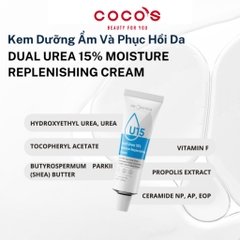 Kem Dưỡng Ẩm DrCeutics Dual Urea 15% Moisture Replenishing Cream Kem Dưỡng Cải Thiện Các Vấn Đề Về Da 35g