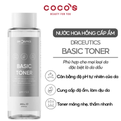 Nước Cân Bằng Da DrCeutics Basic Toner Nước cân bằng Làm Dịu Da 200ml
