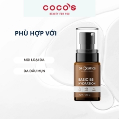 Serum DrCeutics DrCeutics Basic B5 Hydration Tinh Chất Dưỡng Cấp Ẩm, Làm Dịu Da Cho Da Dầu Mụn 30g/100g