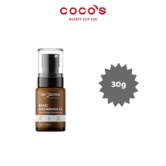 Serum DrCeutics Basic Niacinamide 8% Serum Giảm Thâm, Sáng Da & Kiềm Dầu 30g/100g