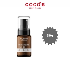 Serum DrCeutics Niacinamide 12%+ NAG 5% Serum Làm Sáng Da, Giảm Thâm Mụn, Kiềm Dầu 30g/100g