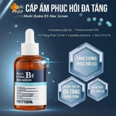 Serum Pretty Skin Multi Hydra B5 Max Cấp Ẩm, Phục Hồi Cho Da Dầu 50 ml