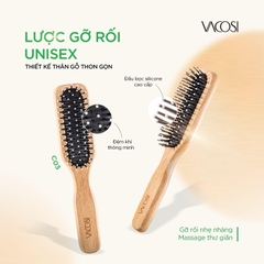 Lược Gỗ Vacosi Styling Hairbrush C03