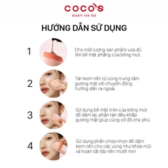 Bông Phấn Vacosi Pro-Crafted Makeup Blender Vát Xéo Phủ Silicone PH06