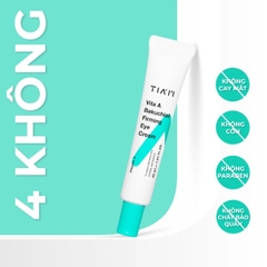 Kem Dưỡng Mắt Tia'm Vita A Bakuchiol Firming Eye Cream Giảm Nếp Nhăn, Mờ Quầng Thâm 30ml