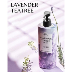 Sữa Tắm Happy Bath Flower Therapy Lavender & Tea Tree Body Wash No.125 900ml
