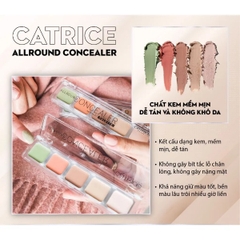 Kem Che Khuyết Điểm Catrice Allround Concealer 5 Ô Che Mọi Khuyết Điểm Chất Mềm Mịn 6g