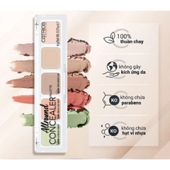 Kem Che Khuyết Điểm Catrice Allround Concealer 5 Ô Che Mọi Khuyết Điểm Chất Mềm Mịn 6g