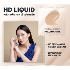 Kem Nền Catrice HD Liquid Coverage Foundation 24H Che Phủ Tự Nhiên Tạo Độ Mịn Màng Cho Da 30ml