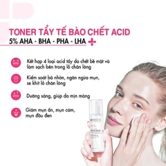 Toner Neogen Dermalogy Treatment Acid 5% AHA - BHA - PHA - LHA Tẩy Tế Bào Chết, Dưỡng Sáng, Giảm Mụn 150ml
